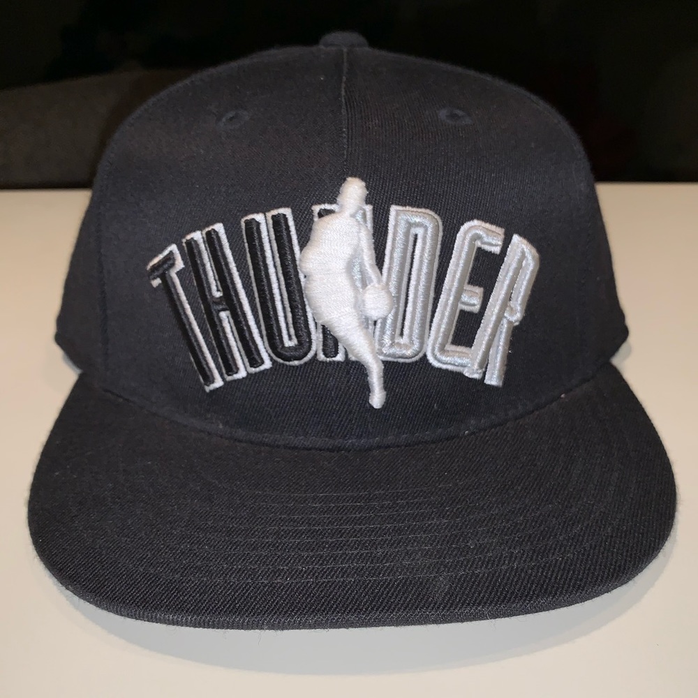 Oklahoma City Thunder Adidas FlexFit Flat Bill